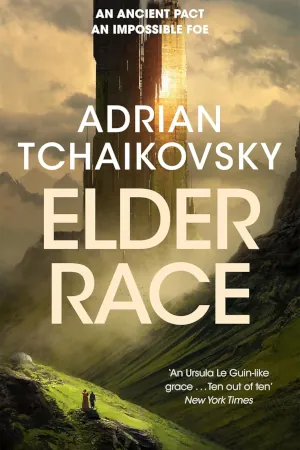 Elder Race by Adrian Tchaikovsky book cover