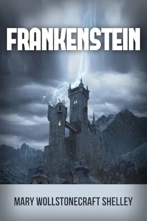 Frankenstein by Mary Shelley book cover