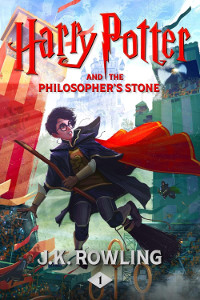 Harry Potter and the Philosopher\'s Stone by JK Rowling book cover