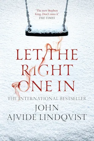Let the Right One In by John Ajvide Lindqvist book cover