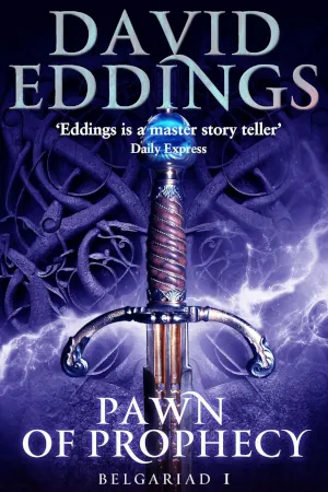 Pawn of Prophecy by David Eddings book cover