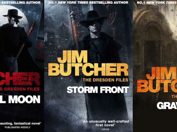 The Dresden Files by Jim Butcher collage image