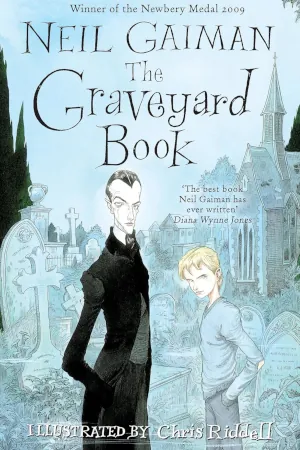 The Graveyard Book by Neil Gaiman book cover