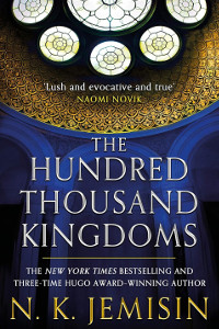 The Hundred Thousand Kingdoms by NK Jemisin book cover