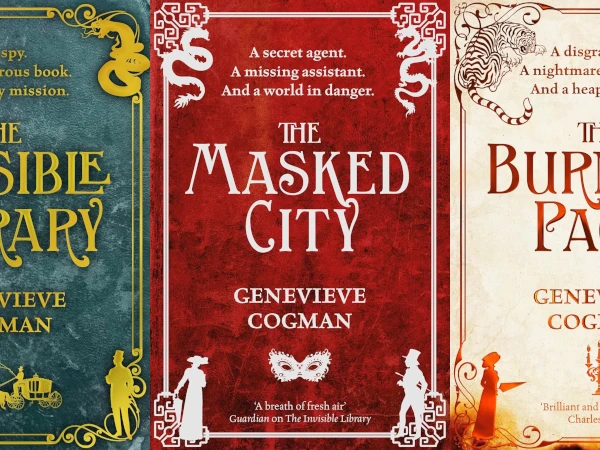The Invisible Library Series by Genevieve Cogman collage image