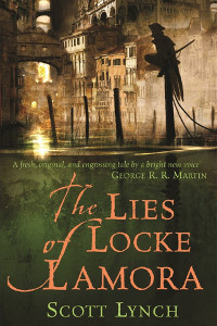The Lies of Locke Lamora by Scott Lynch book cover