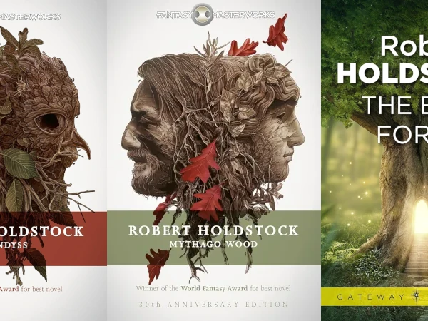 The Mythago Cycle by Robert Holdstock collage image