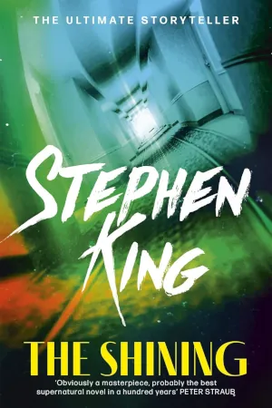 The Shining by Stephen King book cover