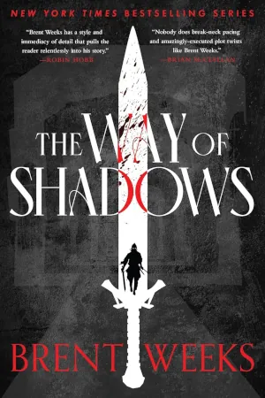 The Way of Shadows by Brent Weeks book cover